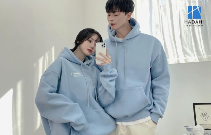 Dịch vụ may áo đồng phục hoodie tại Hadahi Uniform