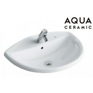 Chậu Rửa Lavabo Inax AL-2396V Âm Bàn AquaCeramic